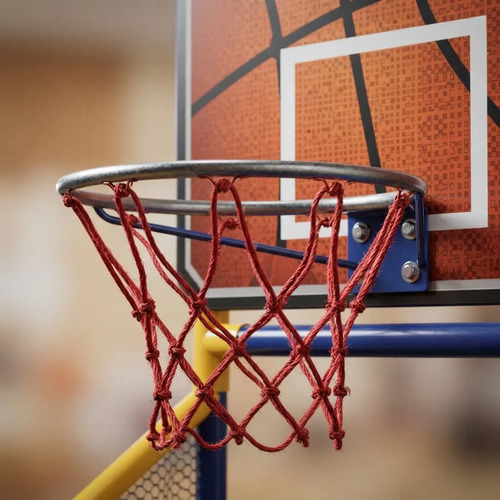 Juego De Basket Infantil Con Aro Red De Devolución + Pelota