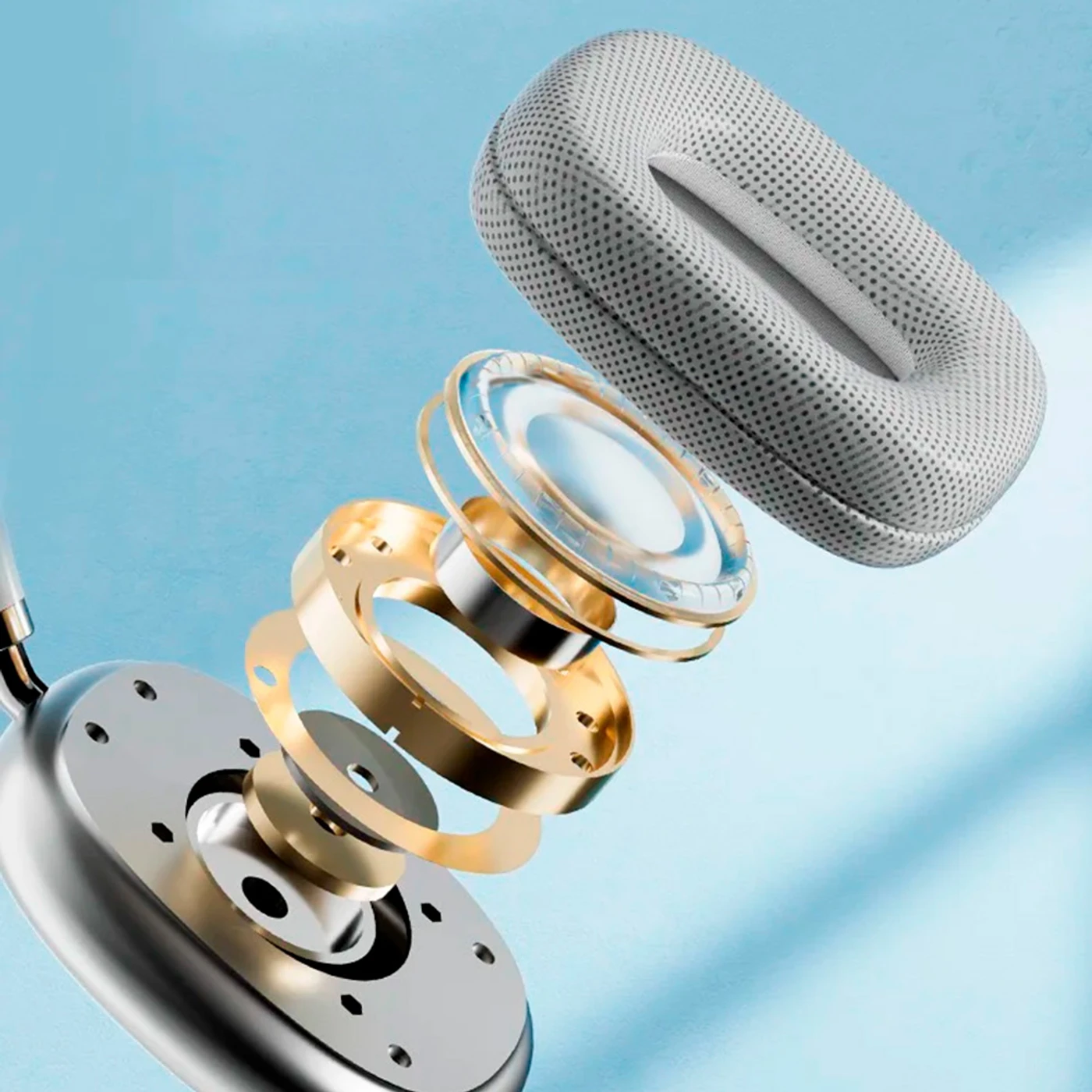 Auriculares inalámbricos Bluetooth 5.0 - Gris