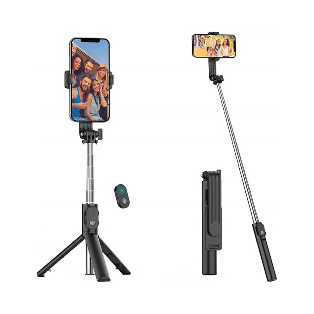 Trípode Palo Selfie ZTE P20S – 3 en 1 con control remoto