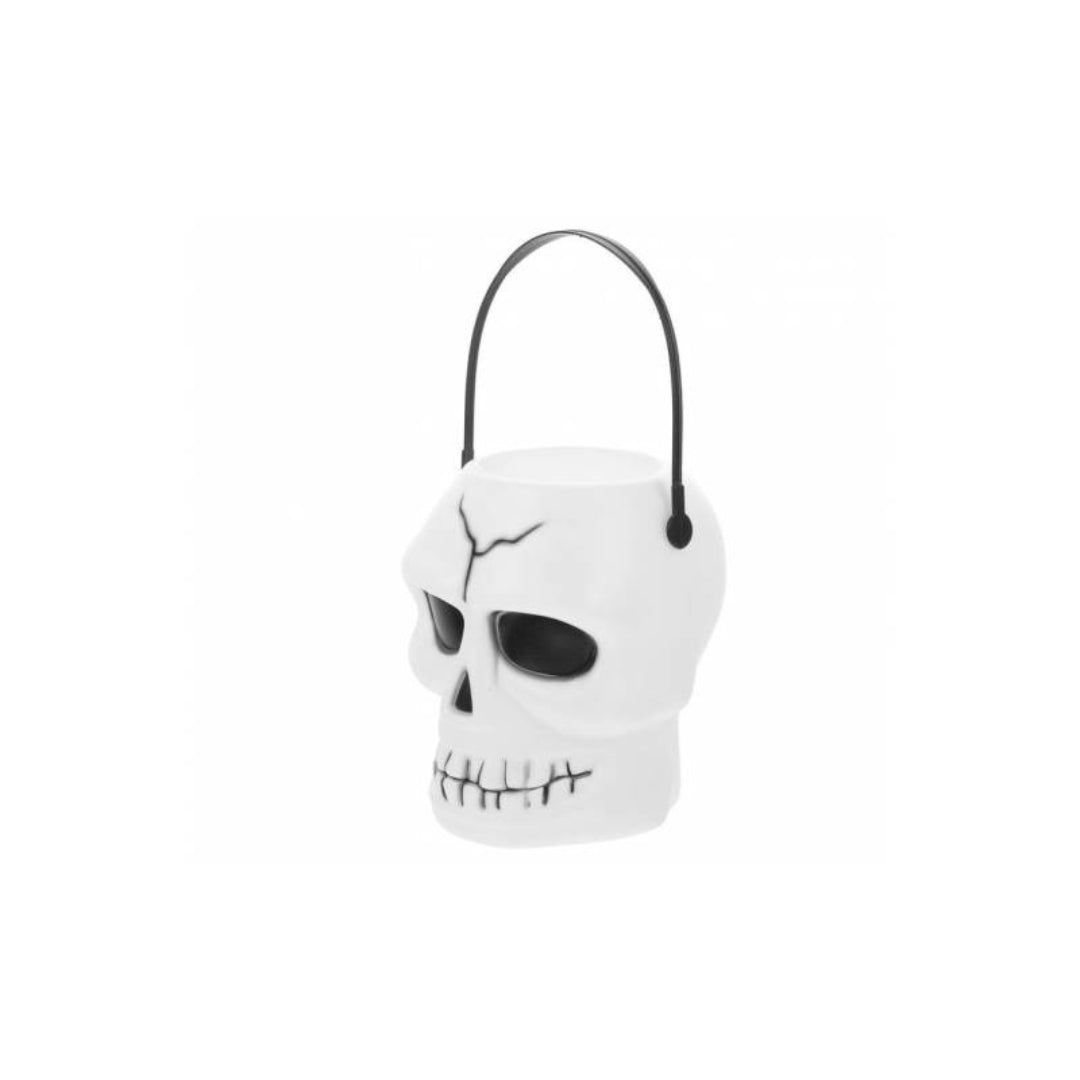 Balde calavera para hallowen