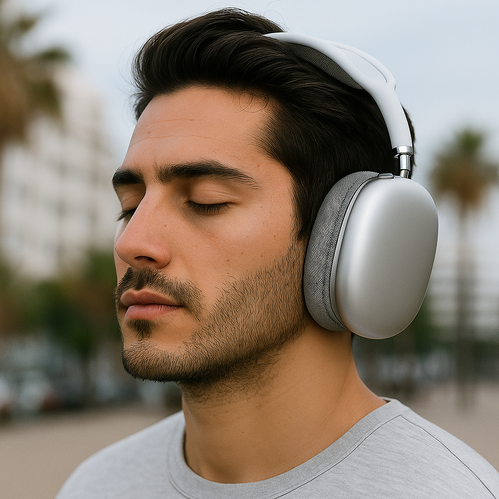 Auriculares inalámbricos Bluetooth 5.0 - Gris