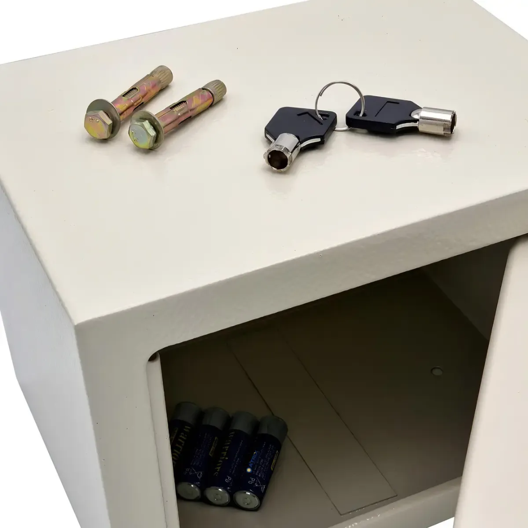 Caja Fuerte Electrónica Con Combinación O Llave