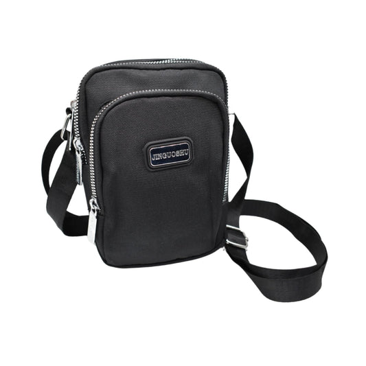 Cartera Bandolera Mini Unisex Negra