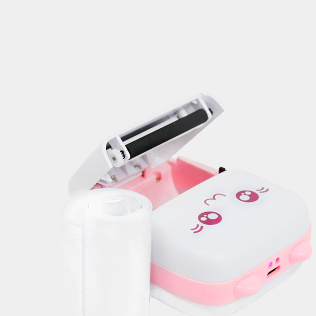 Mini impresora térmica bluetooth + Rollo de papel