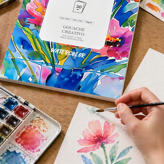 Cuaderno De Hoja Gruesa Para Dibujo O Pinturas A4 Premium