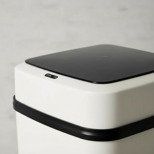 Papelera Automática Con Sensor 8L Blanco