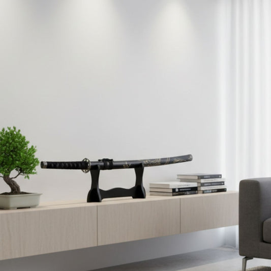Katana Decorativa Con Soporte Espada Japonesa Samurái
