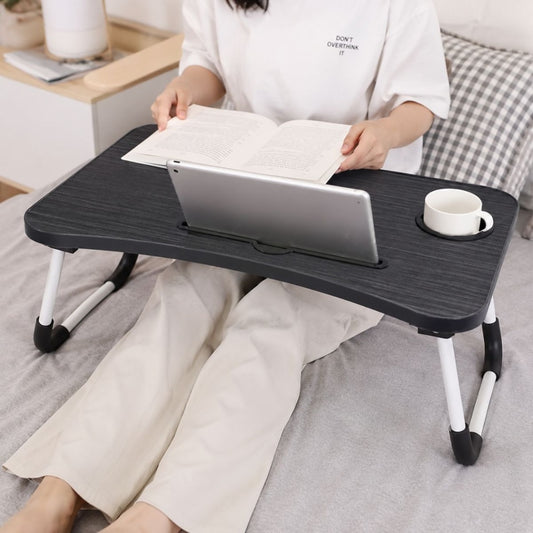 Mesa Desayunadora o de Estudio Plegable negra