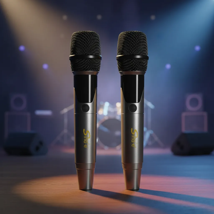 Set X2 Micrófonos Inalámbricos Sing-e Para Eventos O Karaoke