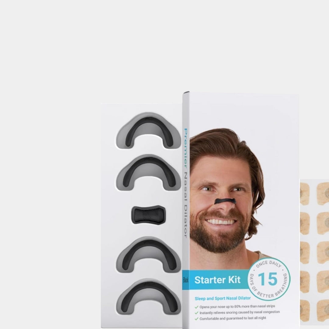 Kit dilatador respiratorio nasal - Anti-ronquido.