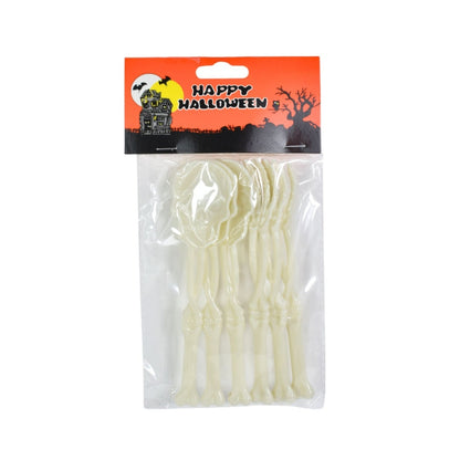 Cubiertos plásticos de Halloween