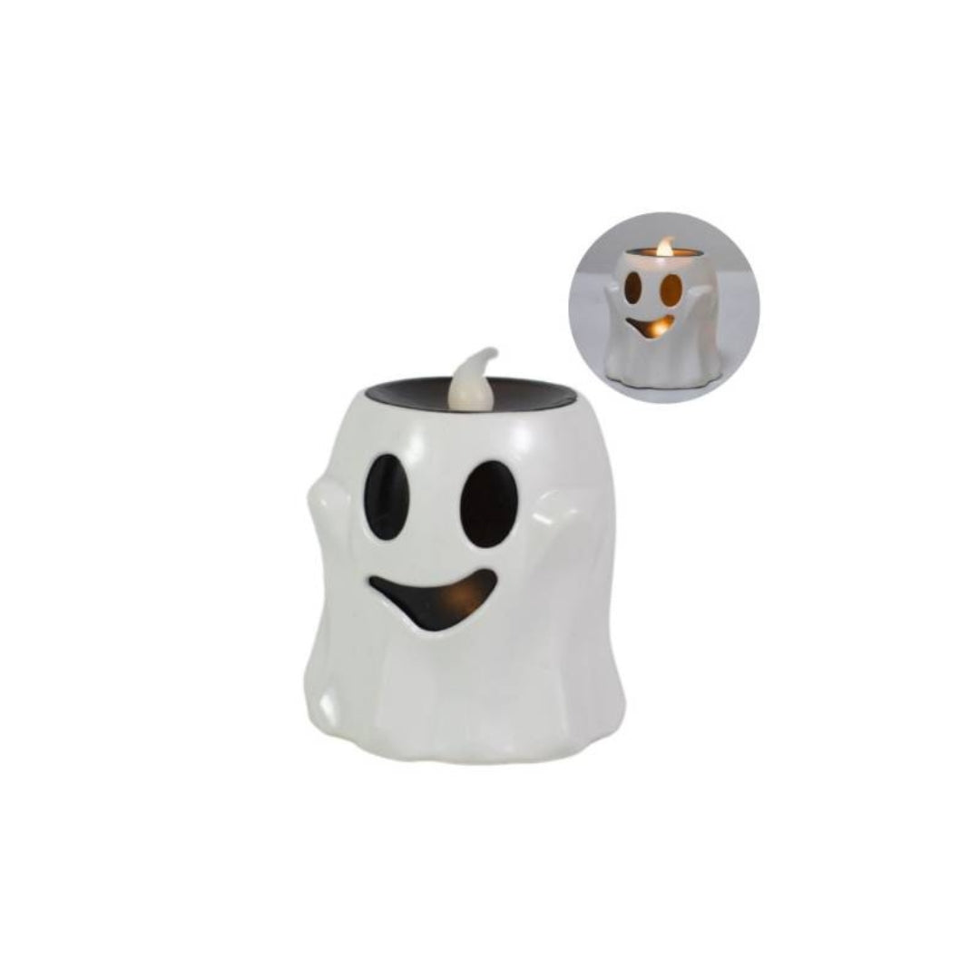 Vela LED fantasma Halloween