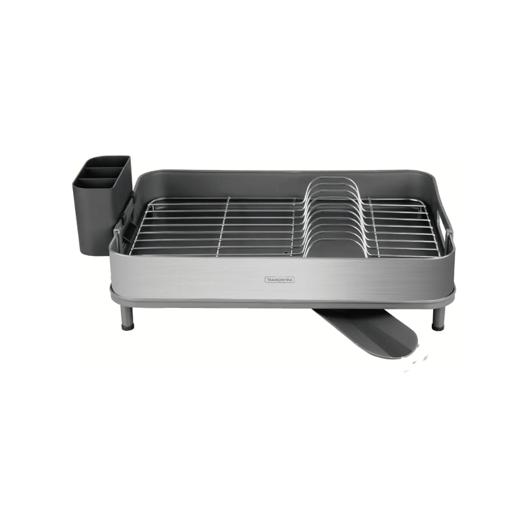 Escurridor De Acero 10 Platos Tramontina