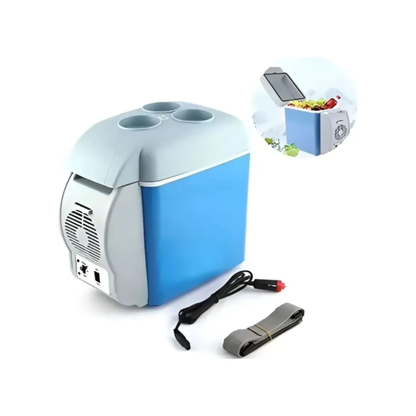 Mini Refrigerador Portátil Para Vehículos Autos 7.5l 12v