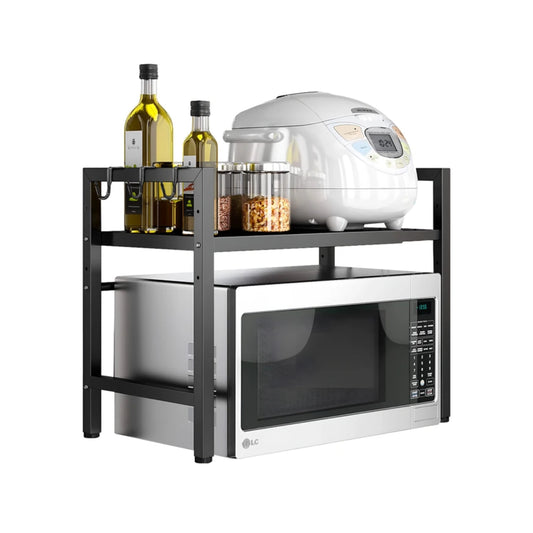 Rack Metálico Multiuso Organizador Ajustable Ideal para Microondas
