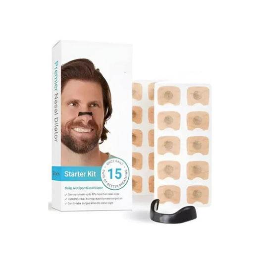 Kit dilatador respiratorio nasal - Anti-ronquido.