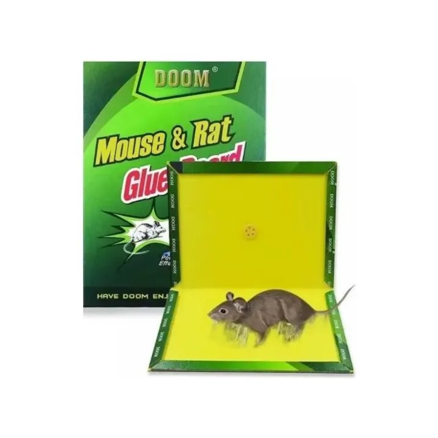 Trampa Para Ratas Ratones Pegamento Sin Veneno Adhesivas