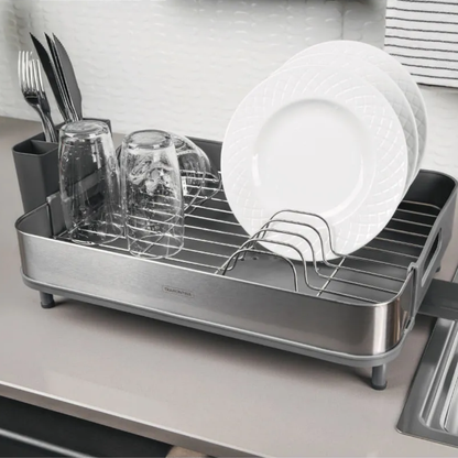 Escurridor De Acero 10 Platos Tramontina