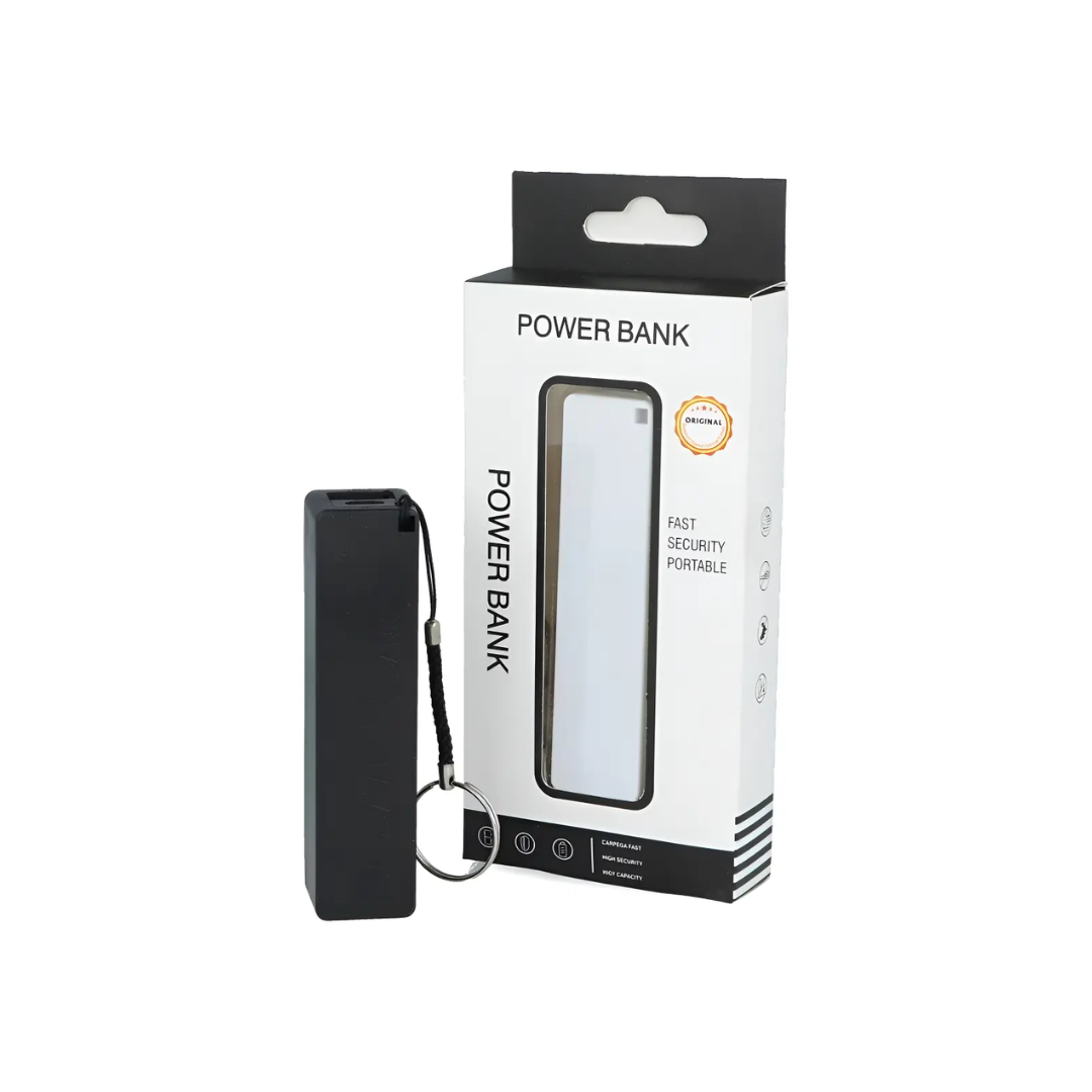 Cargador Portátil 2600mAh USB Carga Rápida Batería Para Celular