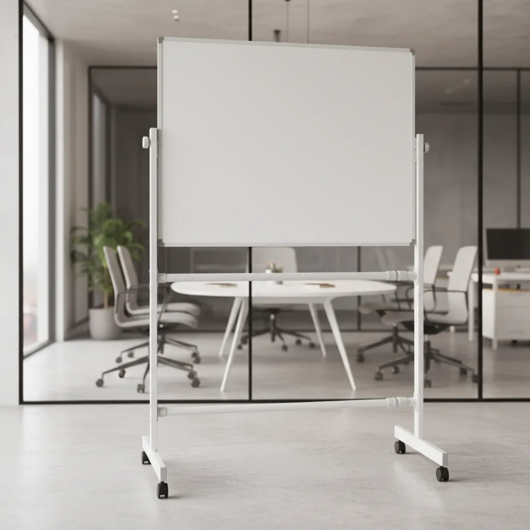 Soporte Móvil Ajustable Para Pizarras Con Ruedas 130x200cm