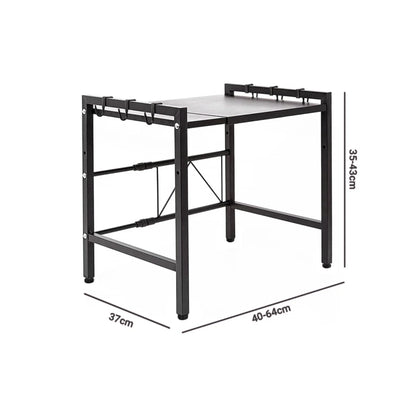 Rack Metálico Multiuso Organizador Ajustable Ideal para Microondas