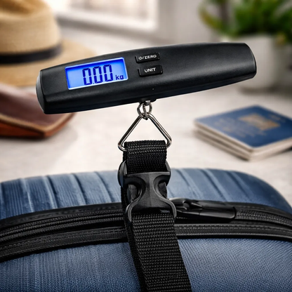 Balanza Para Equipaje Digital Portátil 50kg Con Función Tara