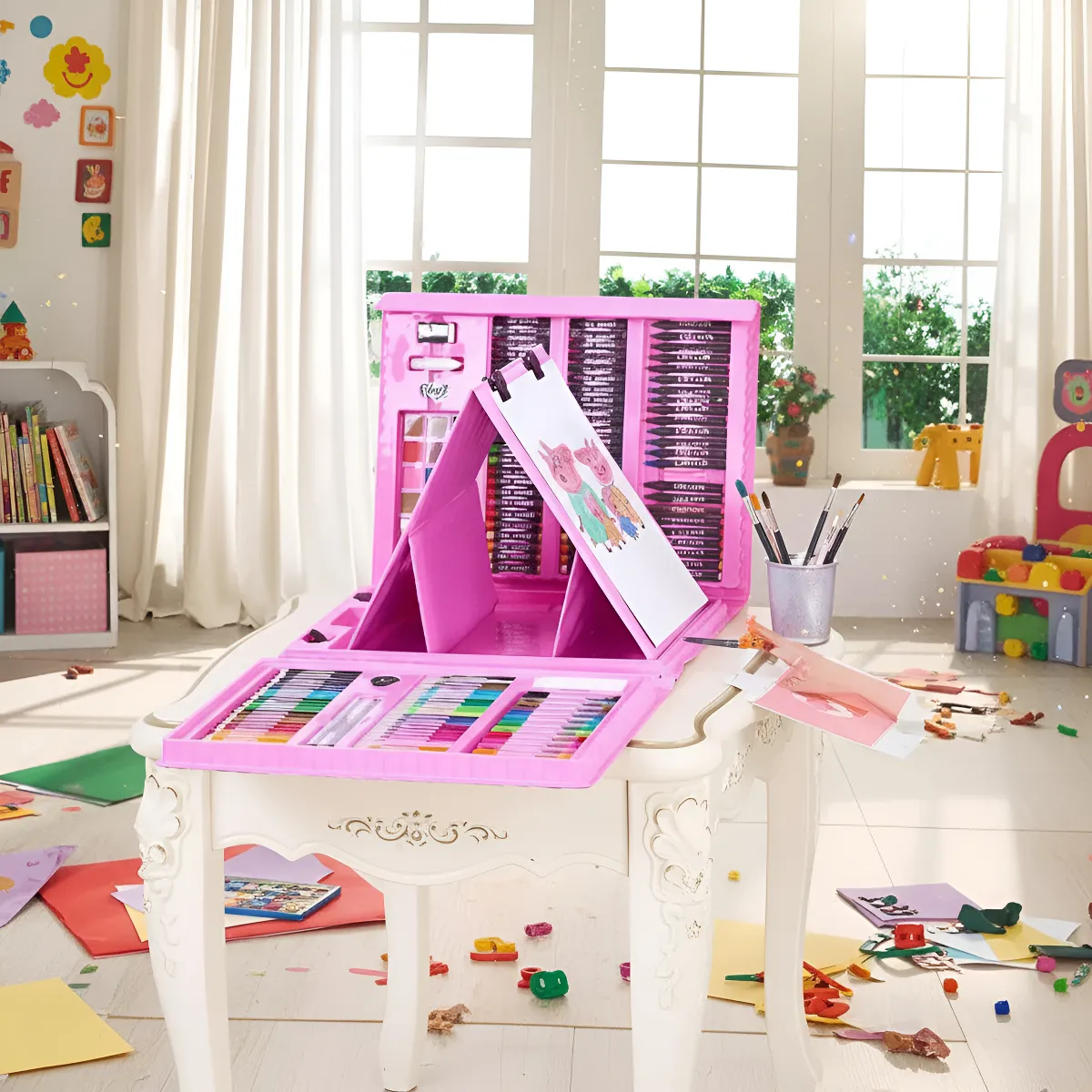 Set Maletín De Arte Didáctico 208 Piezas