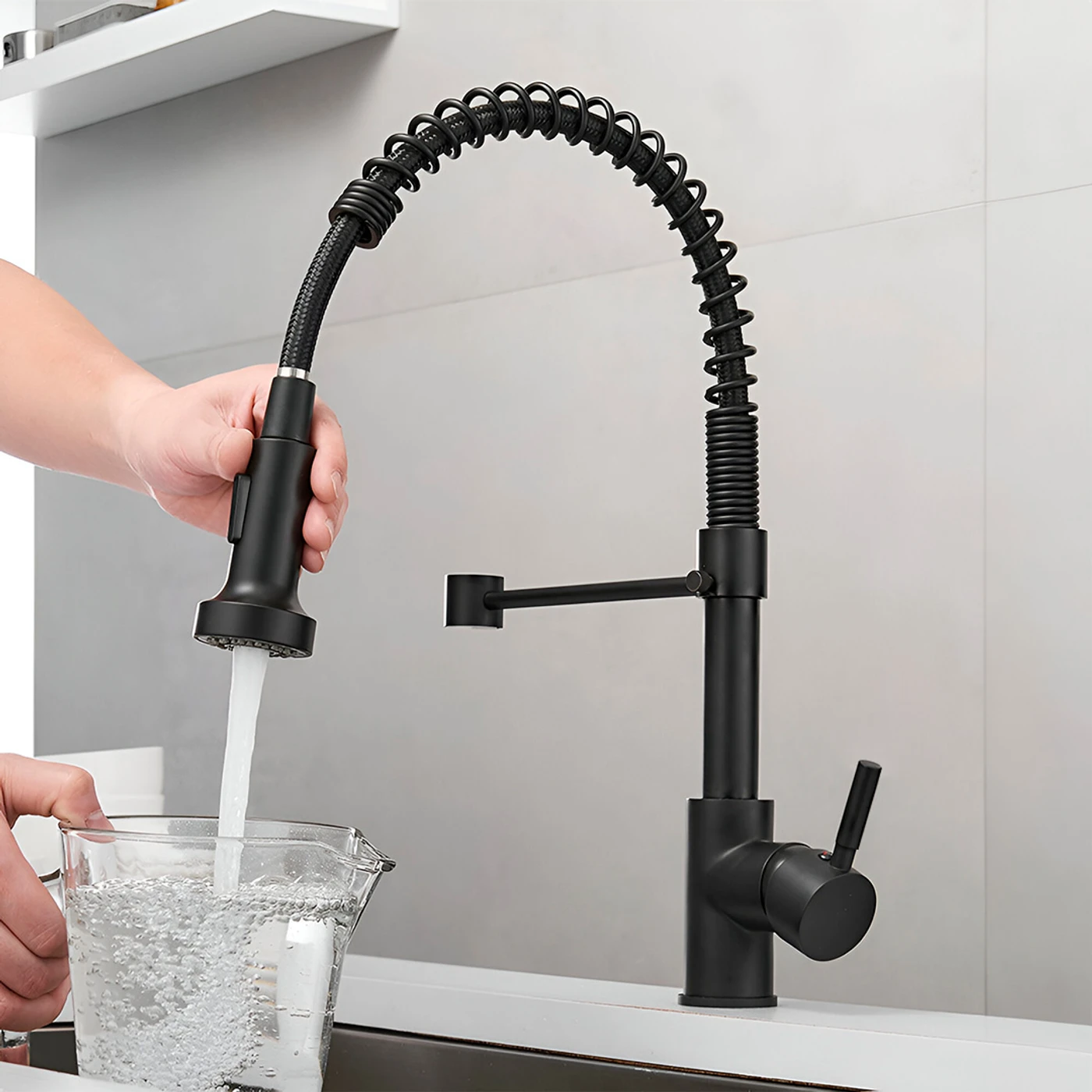 Llave Monocomando Canilla Lavaplatos Flexible Cocina