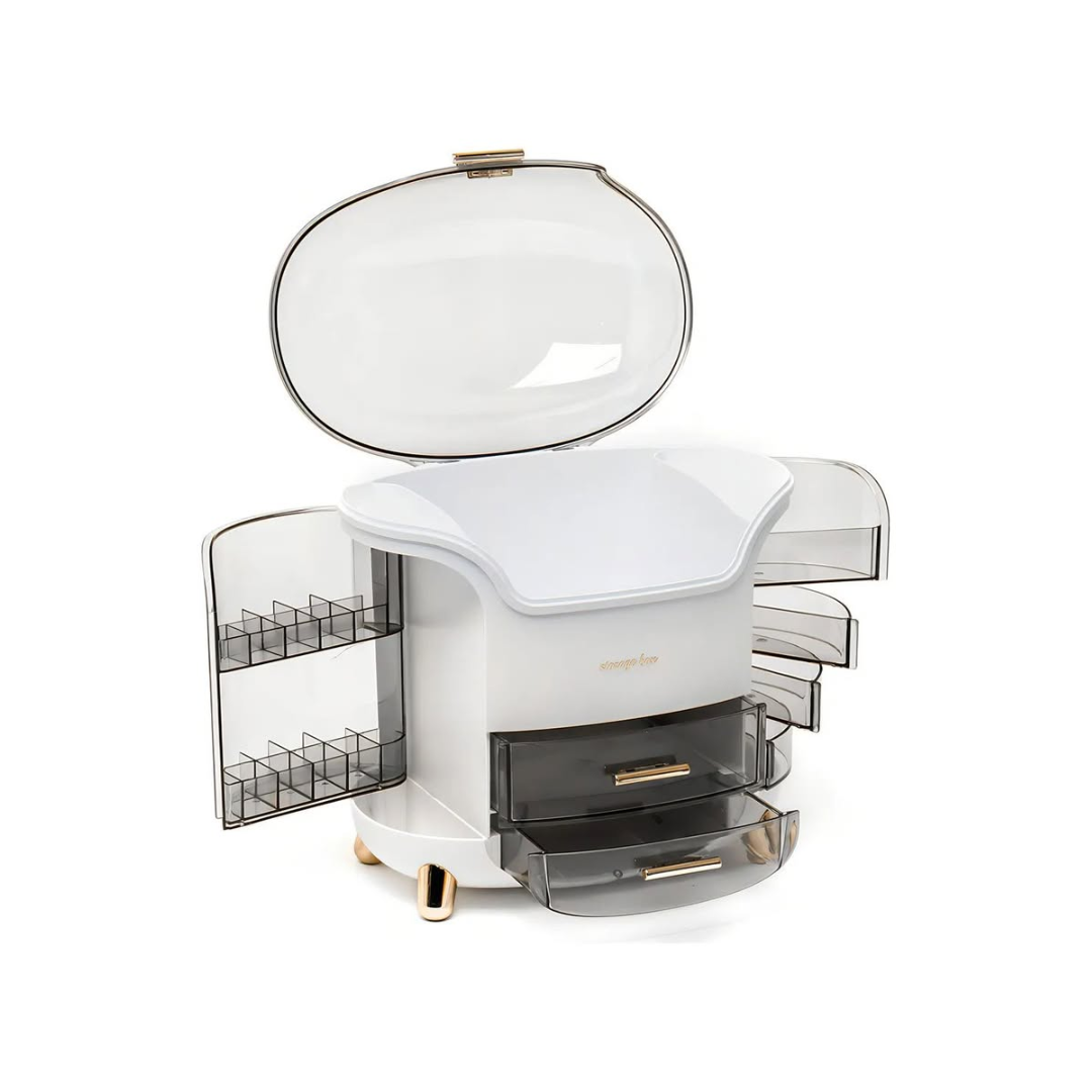 Organizador de Maquillaje y Cosmeticos Grande Con Visor