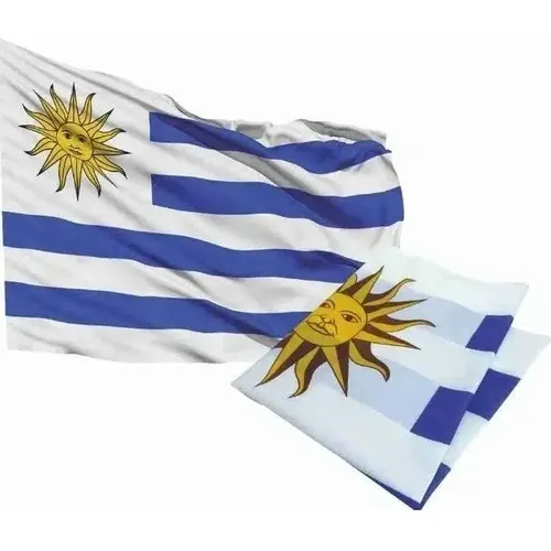 Bandera De Uruguay Tela 120x180cm Alentar El Mundial