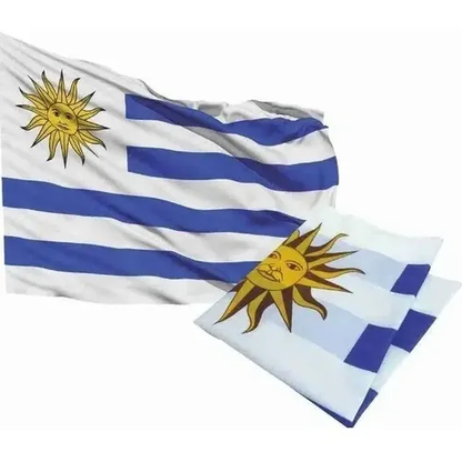 Bandera De Uruguay Tela 120x180cm Alentar El Mundial