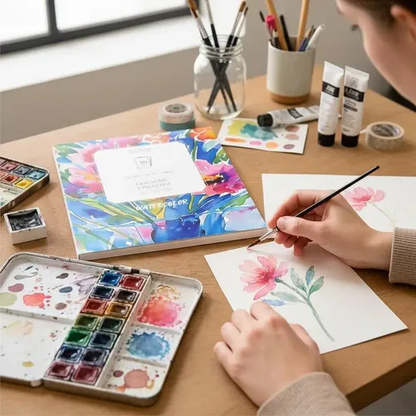 Cuaderno De Hoja Gruesa Para Dibujo O Pinturas A4 Premium