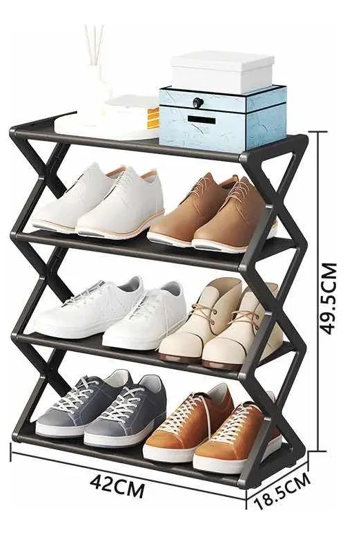 Zapatera 4 Niveles Organizador Estantes Para Calzado