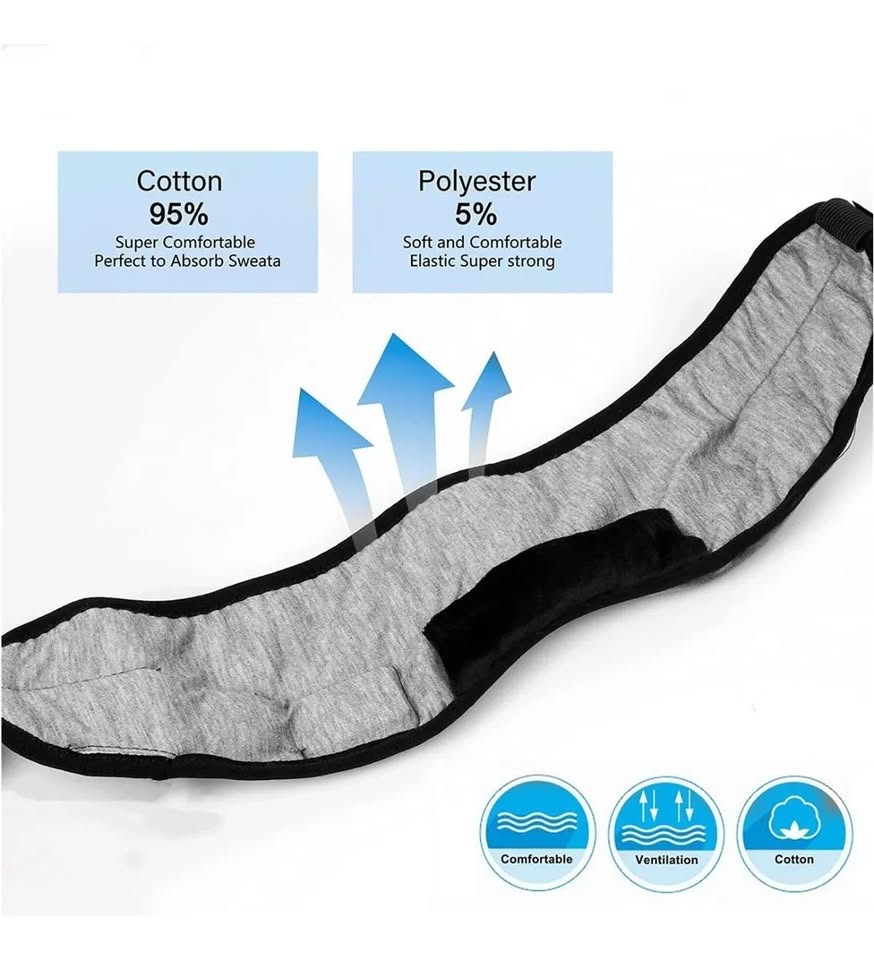 Antifaz Para Dormir Bluetooth Con Auriculares para Viaje o Descanso