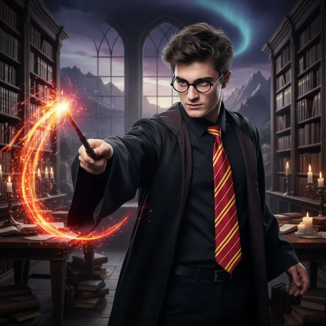 Accesorios Para Disfraz Mago O Harry Potter 3pcs Magic