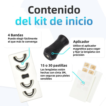 Kit dilatador respiratorio nasal - Anti-ronquido.