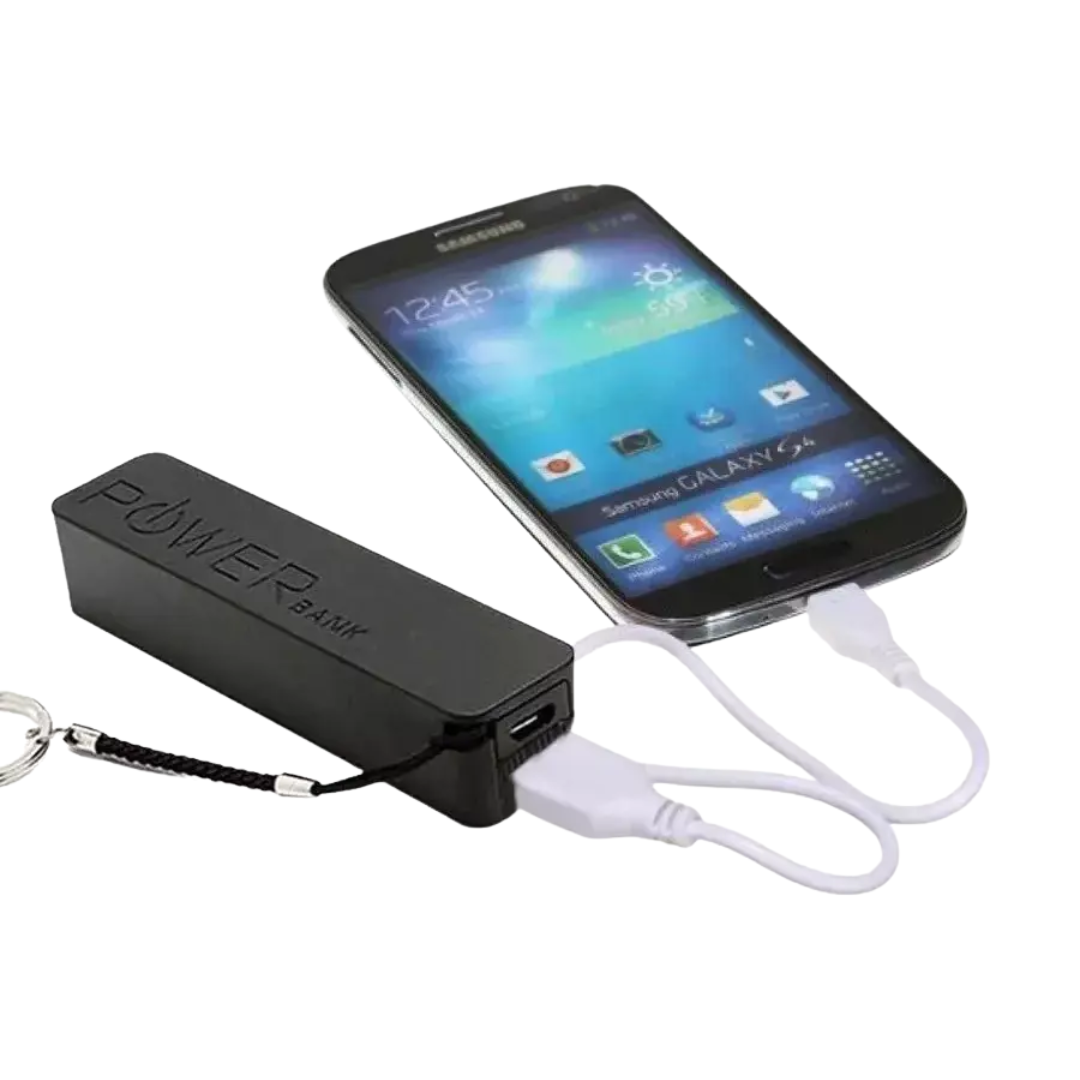 Cargador Portátil 2600mAh USB Carga Rápida Batería Para Celular