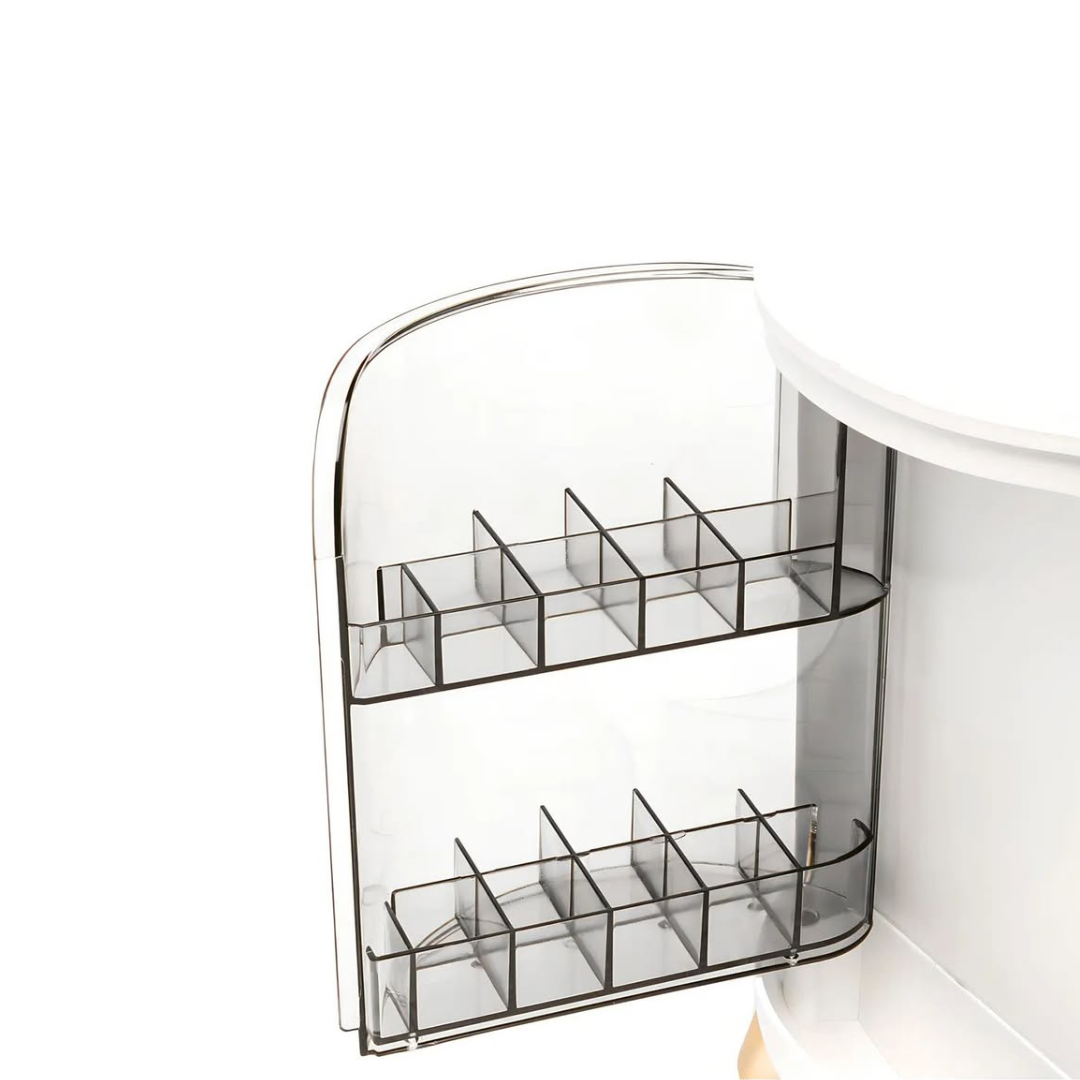 Organizador de Maquillaje y Cosmeticos Grande Con Visor