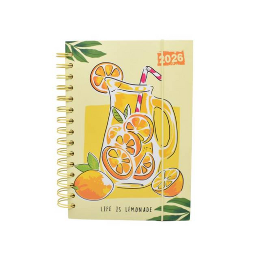 Agenda 2026 Diseño limonada