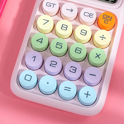 Calculadora de escritorio estilo retro - Aesthetic