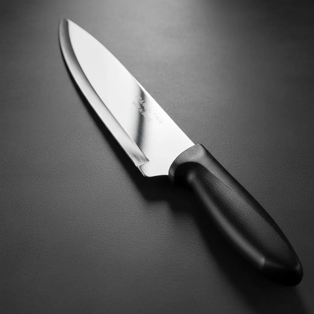 Set Cuchillo De Cocina Y Chaira Tramontina Acero Inoxidable
