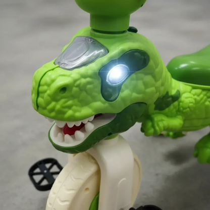 Buggy Triciclo Dinosaurio Para Niños Con Luces Y Sonido