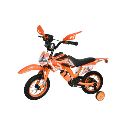 Bici Moto Para Niños Rodado 16 Con/sin Rueditas + Caramañola
