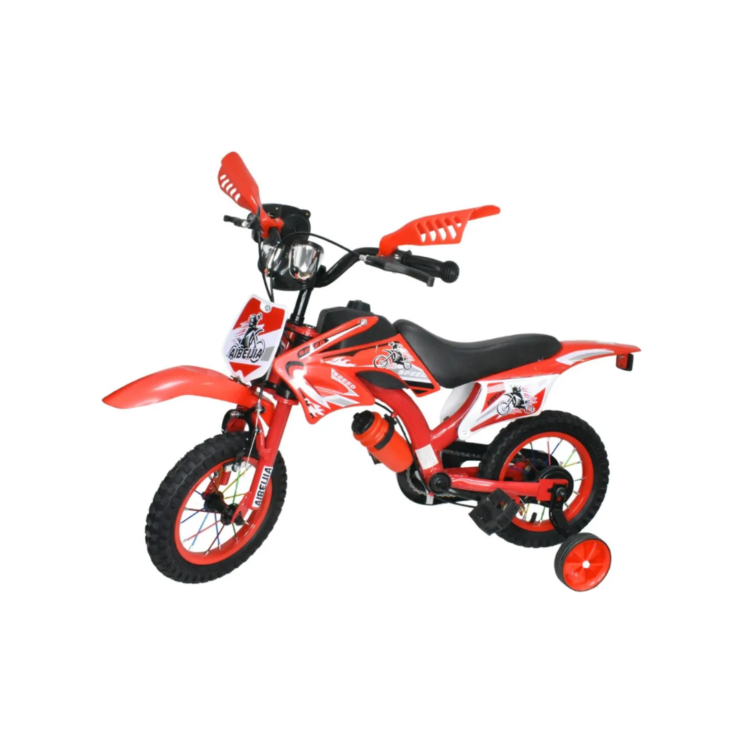 Bici Moto Para Niños Rodado 16 Con/sin Rueditas + Caramañola