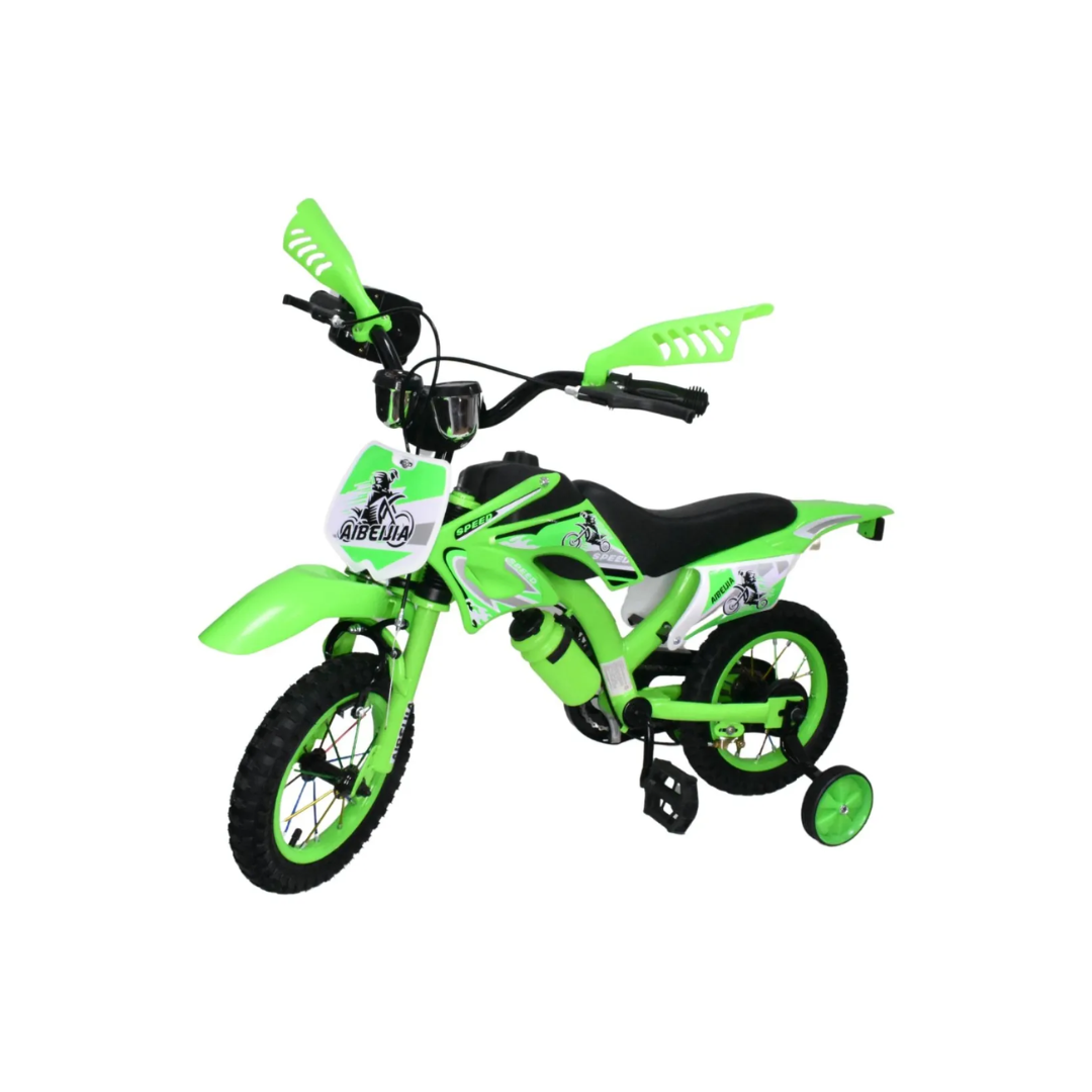 Bici Moto Para Niños Rodado 16 Con/sin Rueditas + Caramañola