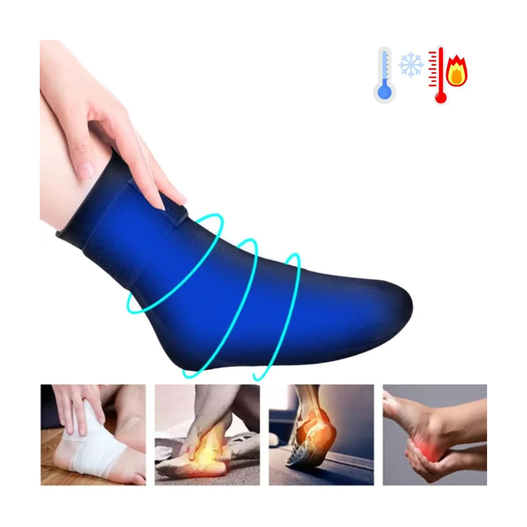 Compresa Gel De Terapia De Frío Caliente Tobillos Y Pies