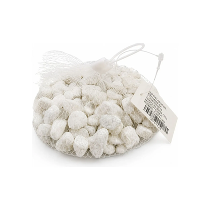 Piedras Blancas Para Decoración Jardin Maceta Florero 500gr