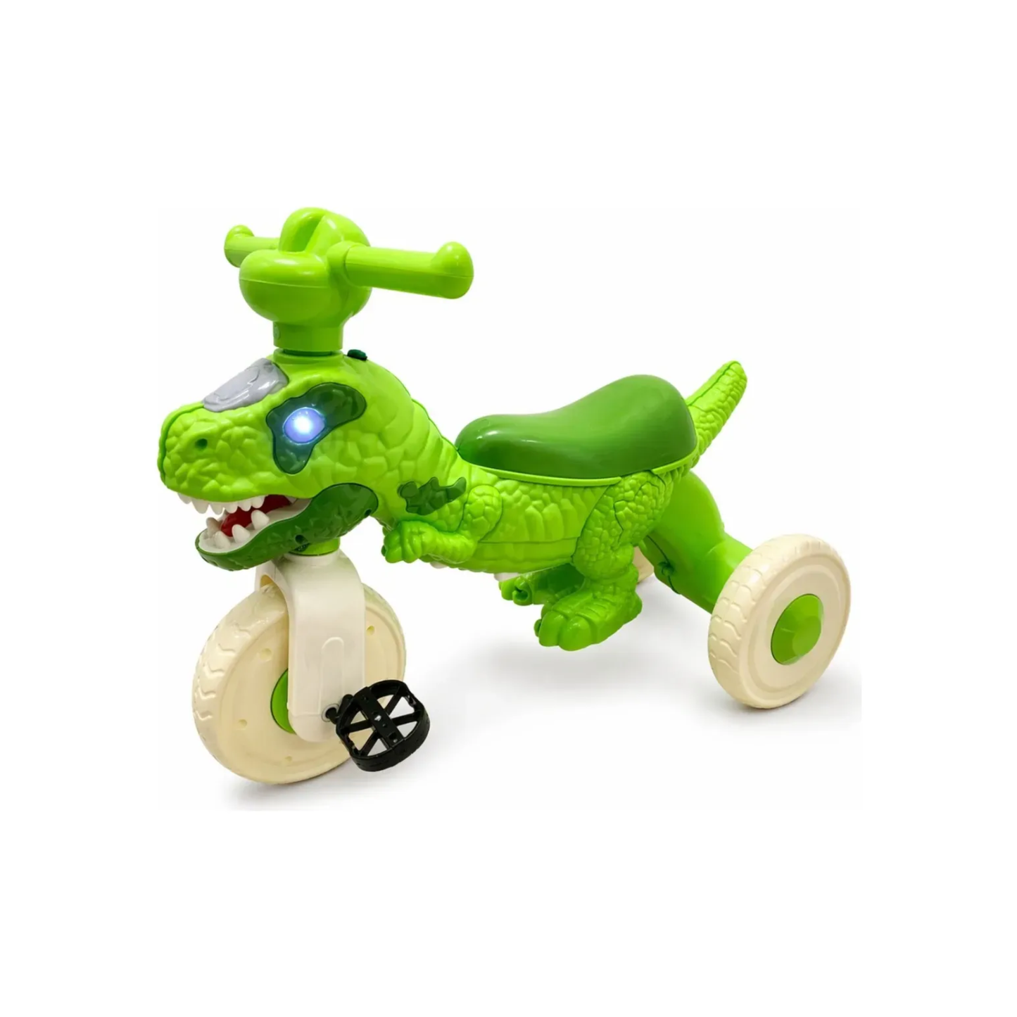 Buggy Triciclo Dinosaurio Para Niños Con Luces Y Sonido