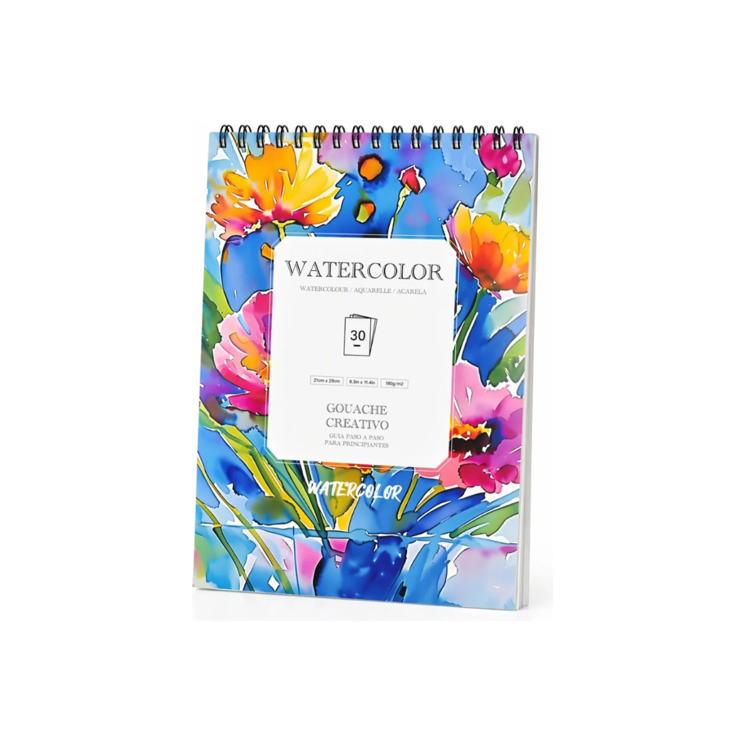 Cuaderno De Hoja Gruesa Para Dibujo O Pinturas A4 Premium