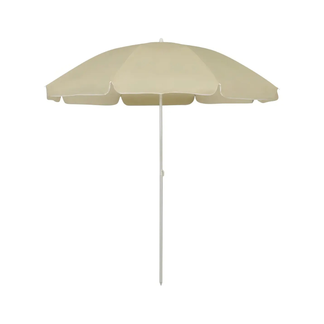 Sombrillas De Playa 2mt. Color Beige